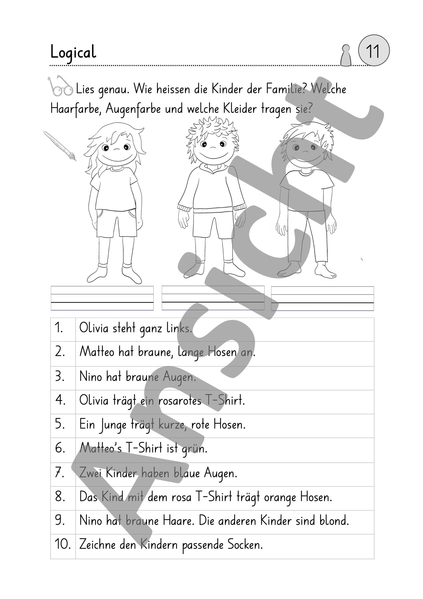 Literaturprojekt Arbeitsblatt 5